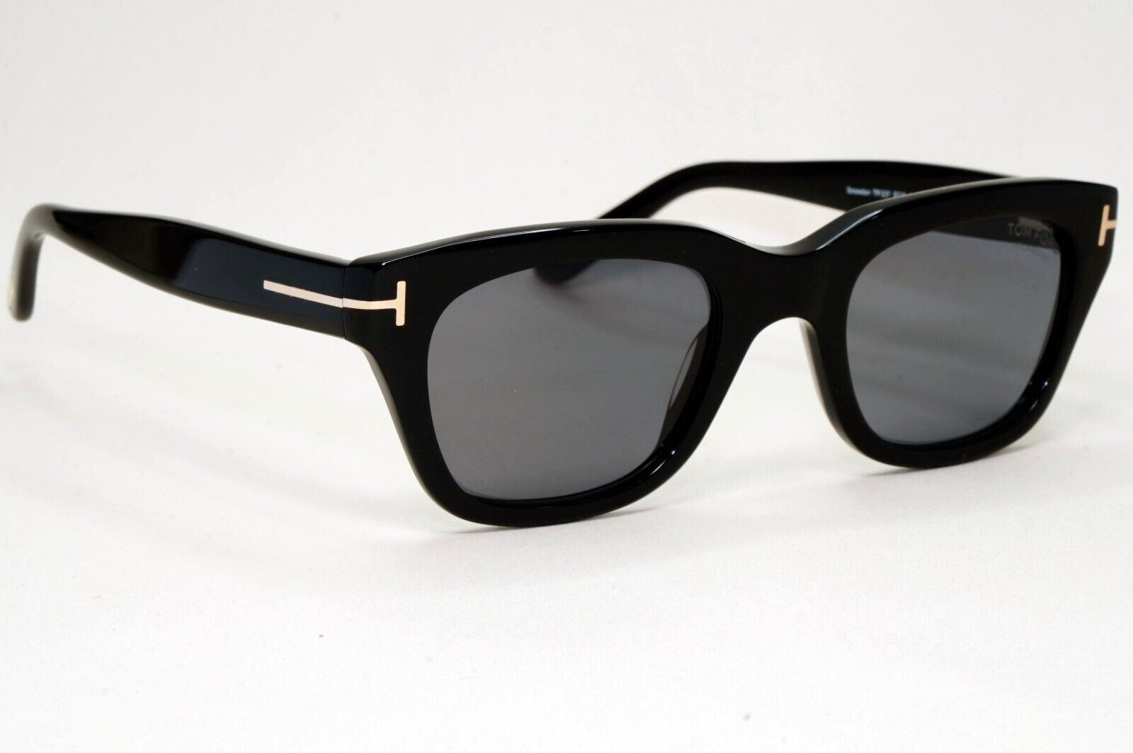 Tom Ford Sunglasses Snowdon Polarized Black Grey James Bond TF 237 FT0237 01D