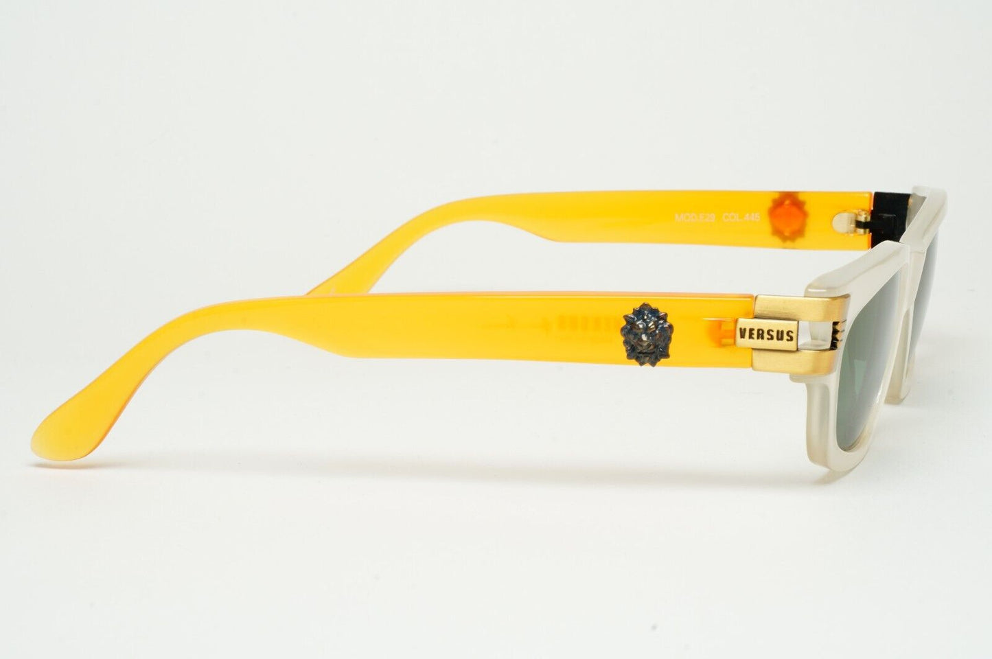 Versus Sunglasses 1996 by Gianni Versace Vintage Honey Lion MOD E29 COL 445