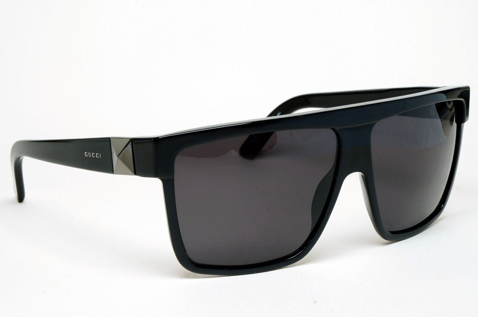 Gucci Sunglasses 2011 Vintage Black Square Large GG 3100/S 8073C 290125