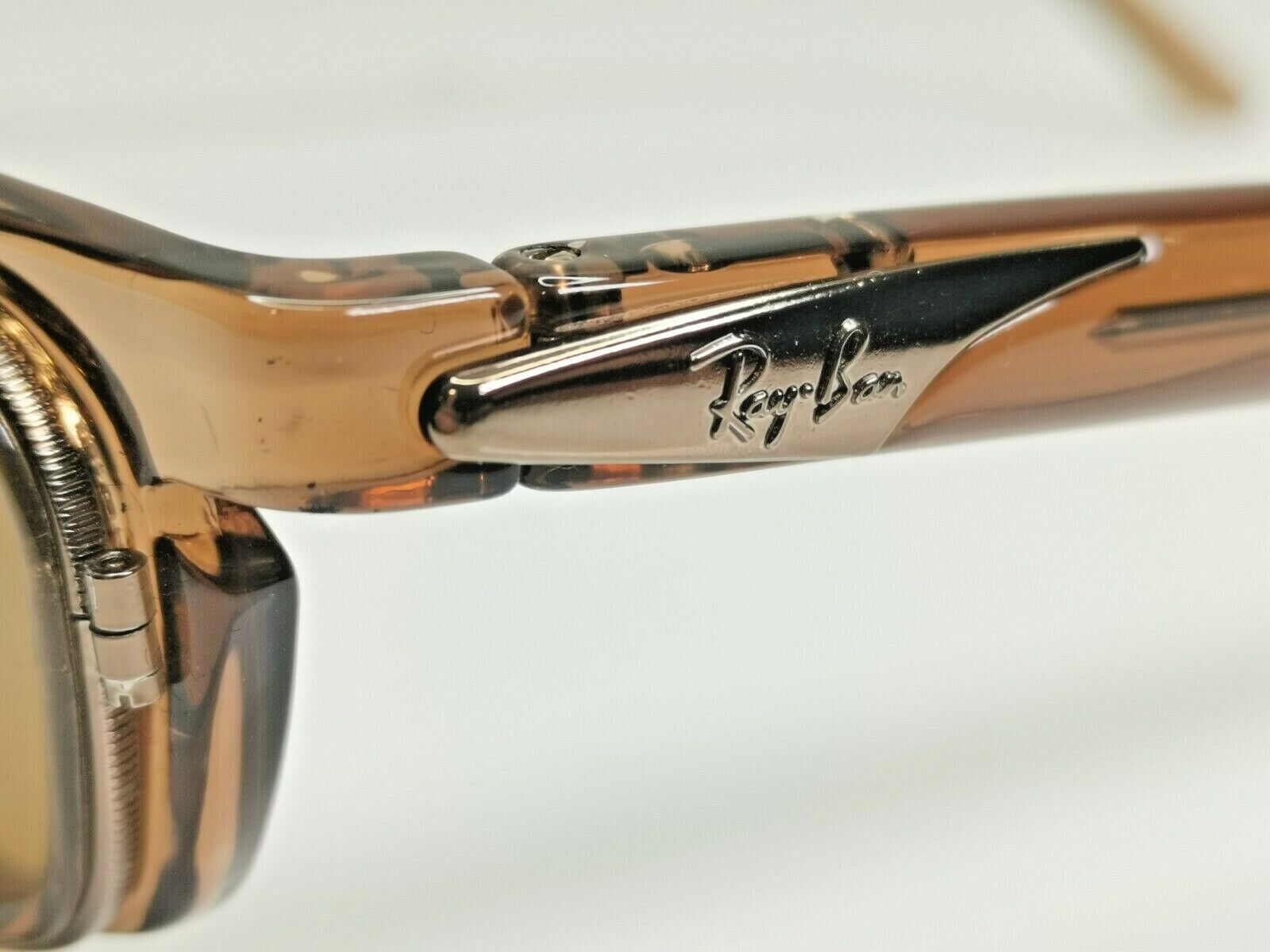 Authentic Ray-Ban Bausch Lomb Vintage 1995 Sunglasses Spinal Tap Brown W2665