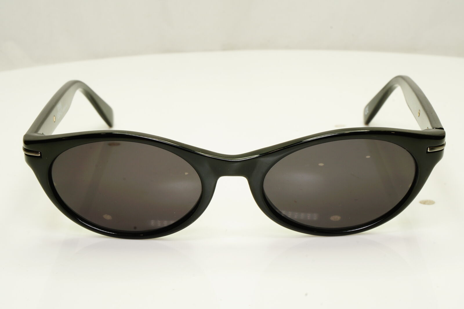 Gianni Versace 1996 Mens Unisex Vintage Glossy Black Sunglasses MOD 453 COL 852