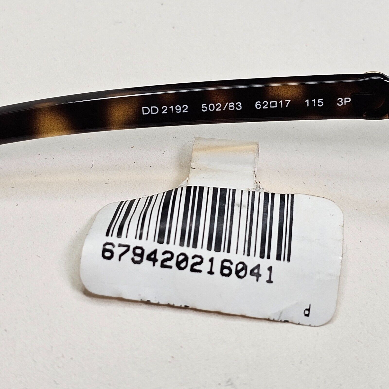 Dolce & Gabbana Sunglasses 2008 Vintage Brown Wrap D&G DD 2192 502/83 031124