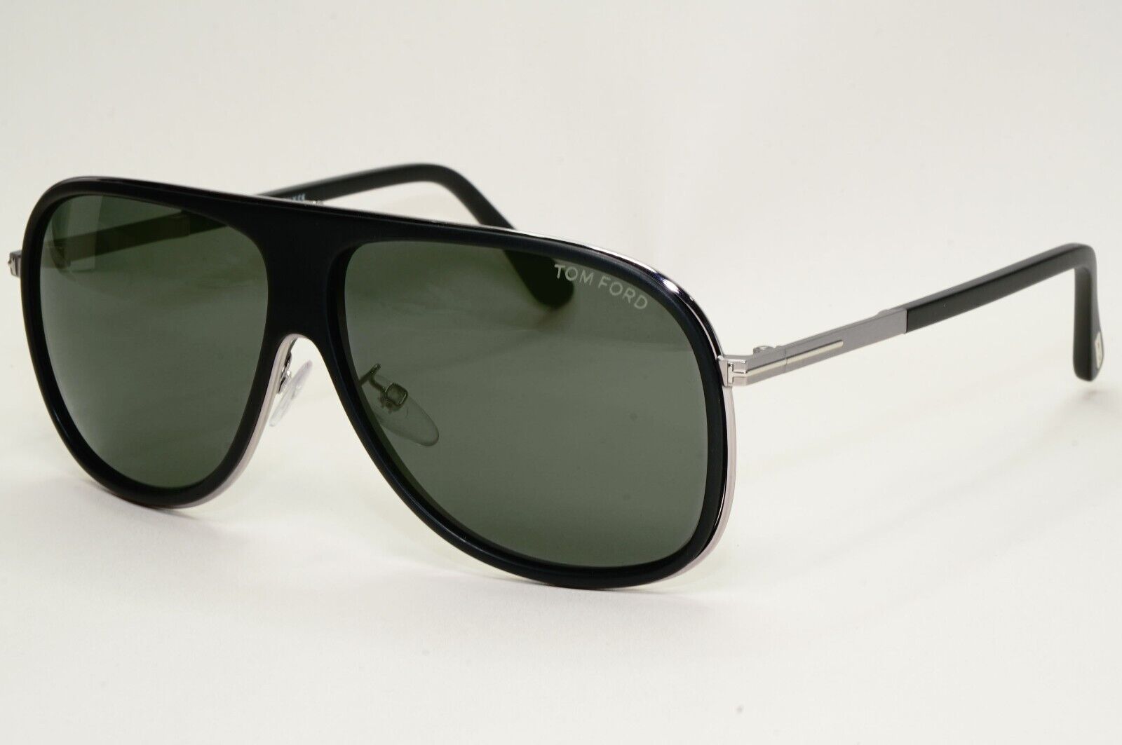Tom Ford Sunglasses Chris Black Green Gunmetal Square FT0462F TF462-F 02N 62mm