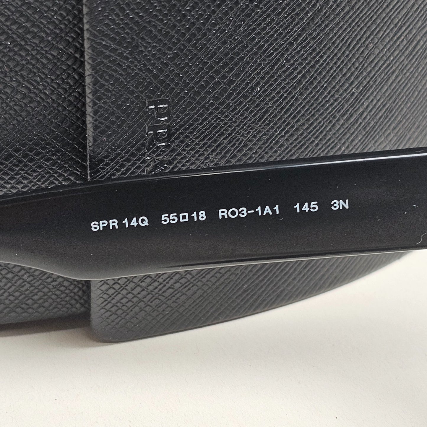 Prada Sunglasses 2013 Vintage Square Grey Black PR14QS SPR 14Q RO3-1A1 140325