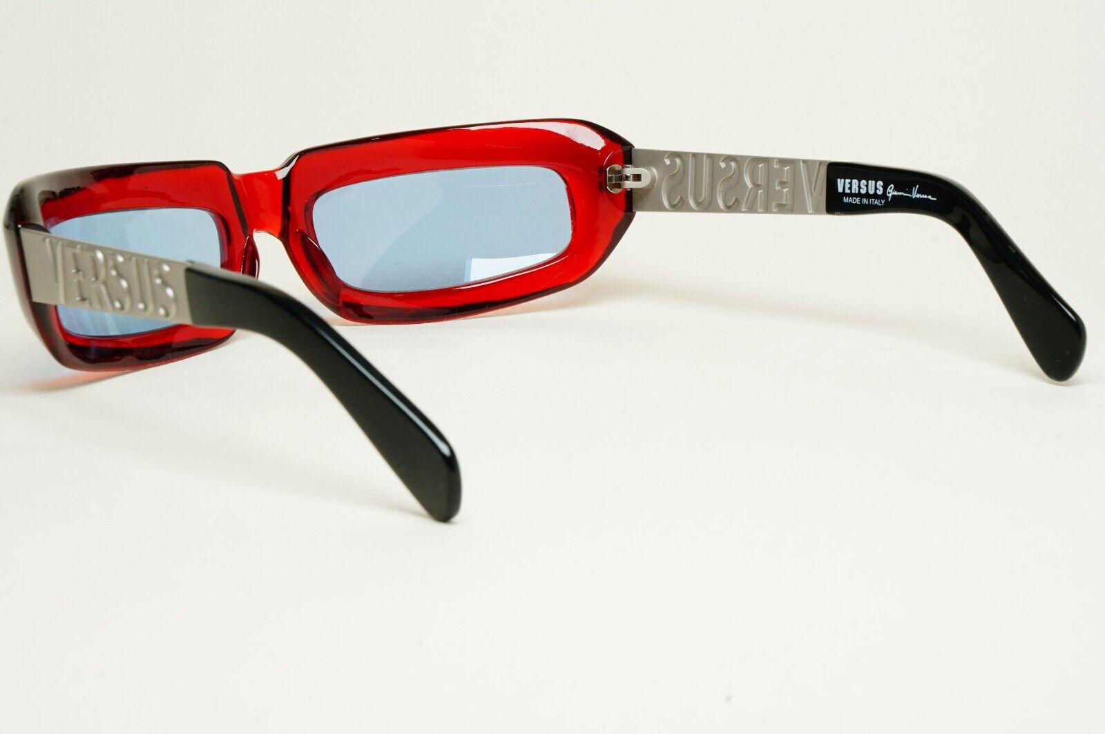 Versus Sunglasses 1996 by Gianni Versace Vintage Dark Red MOD E48/A COL 415