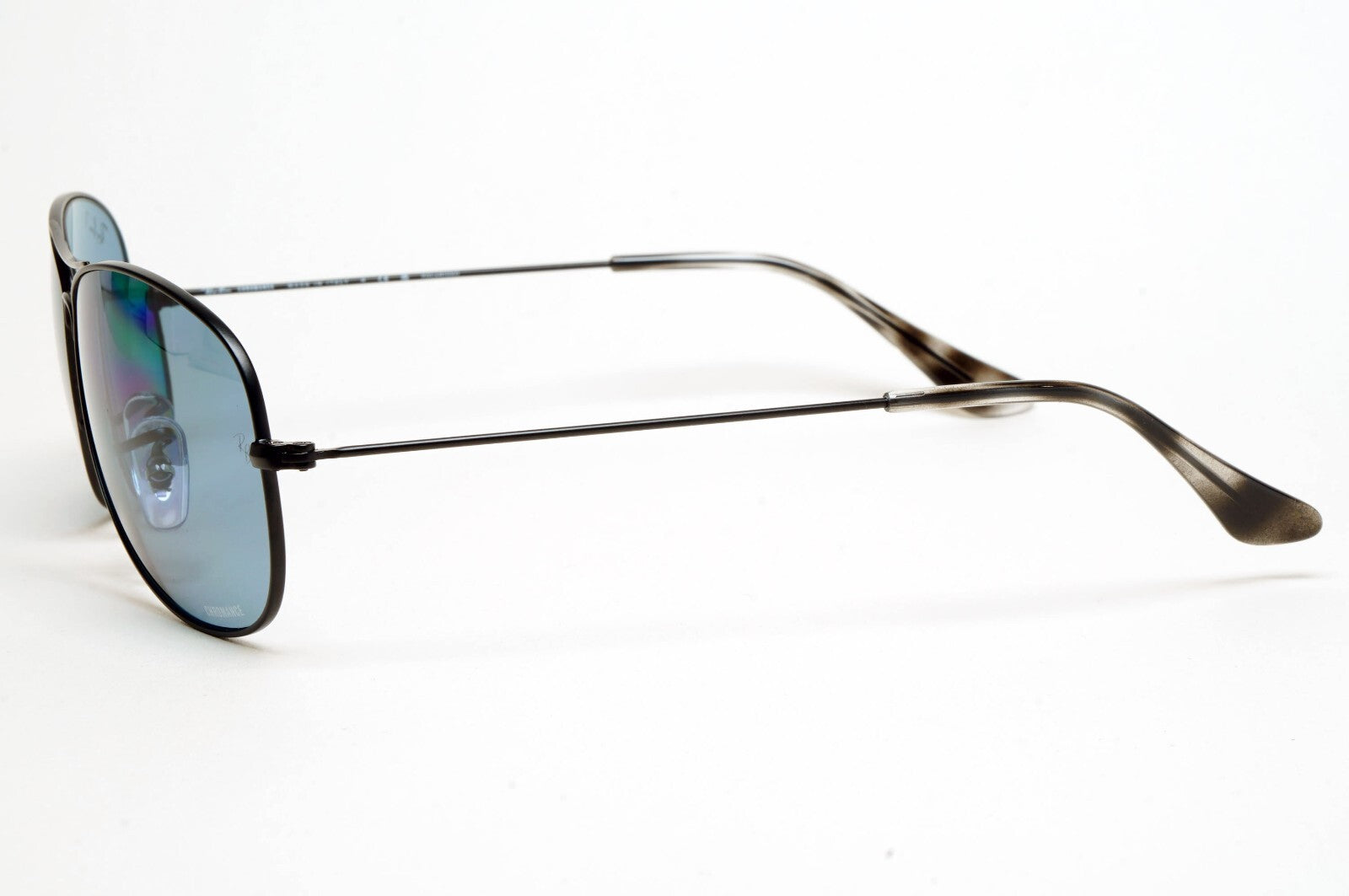 Ray-Ban Sunglasses Polarized Chromance Black Blue Pilot RB 3562 006/BA 59mm [b]