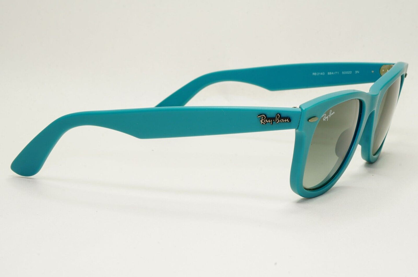 Ray-Ban Sunglasses 2012 Wayfarer Matte Turquiose Grey RB 2140 884/71 50mm 151024