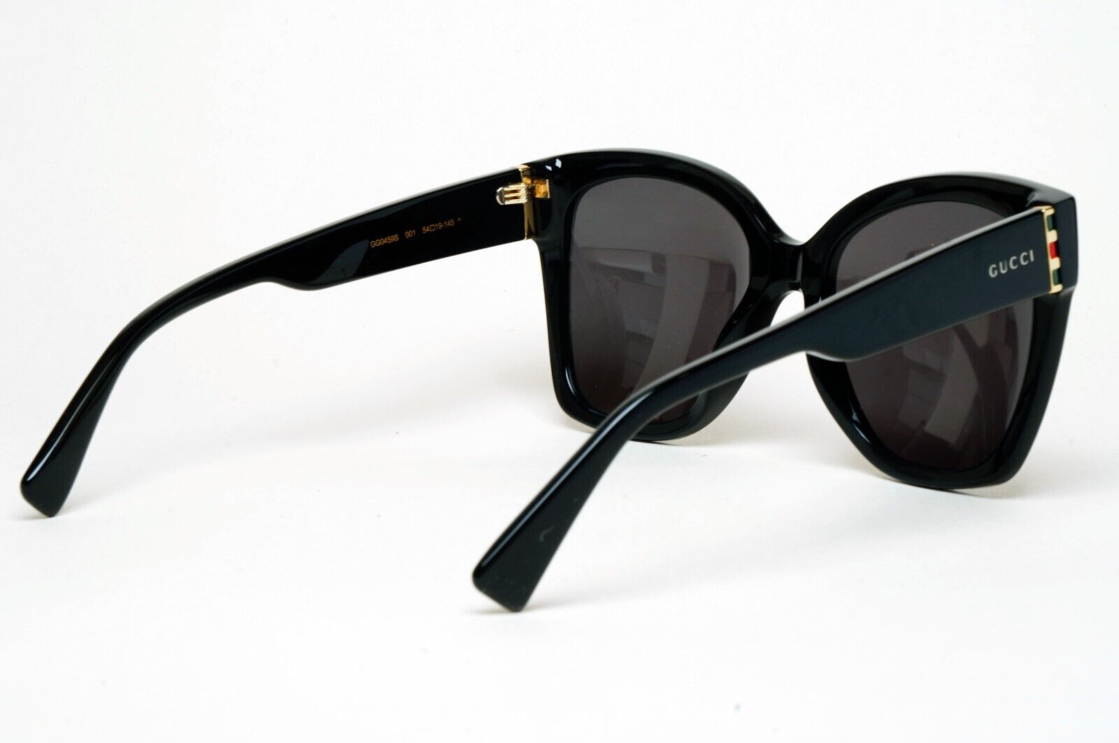 Gucci Sunglasses 2019 Black Square Glossy Large GG0459S 001 54mm 280125