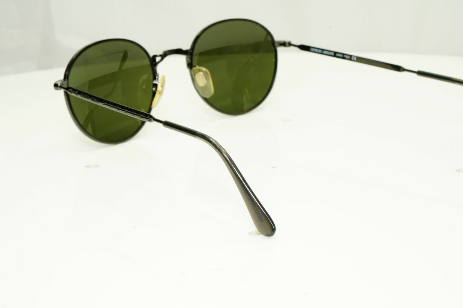 Authentic Giorgio Armani 1997 Vintage Sunglasses Gunmetal Men Women 652 976/36