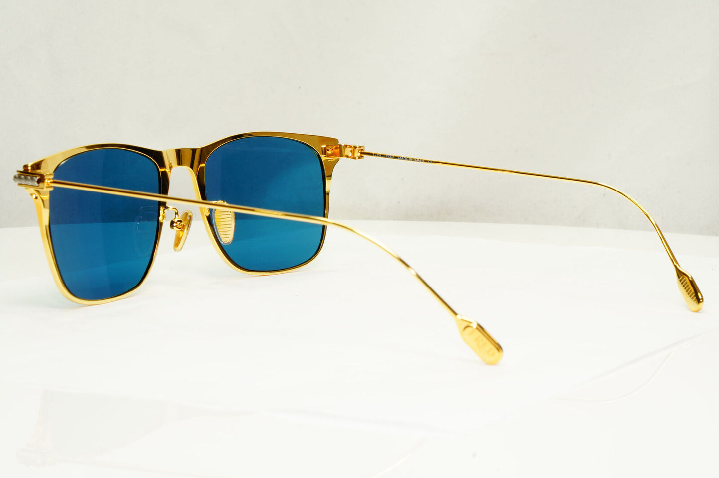 Fred Sunglasses FG40009U Titanium Gold Blue Silver Japan Metal 30V Force 10