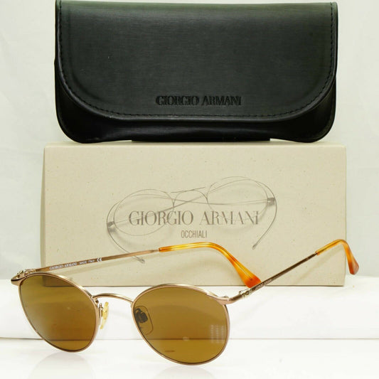 Giorgio Armani 1997 Vintage Retro Sunglasses Bronze Brown Men Women 49mm 132 750