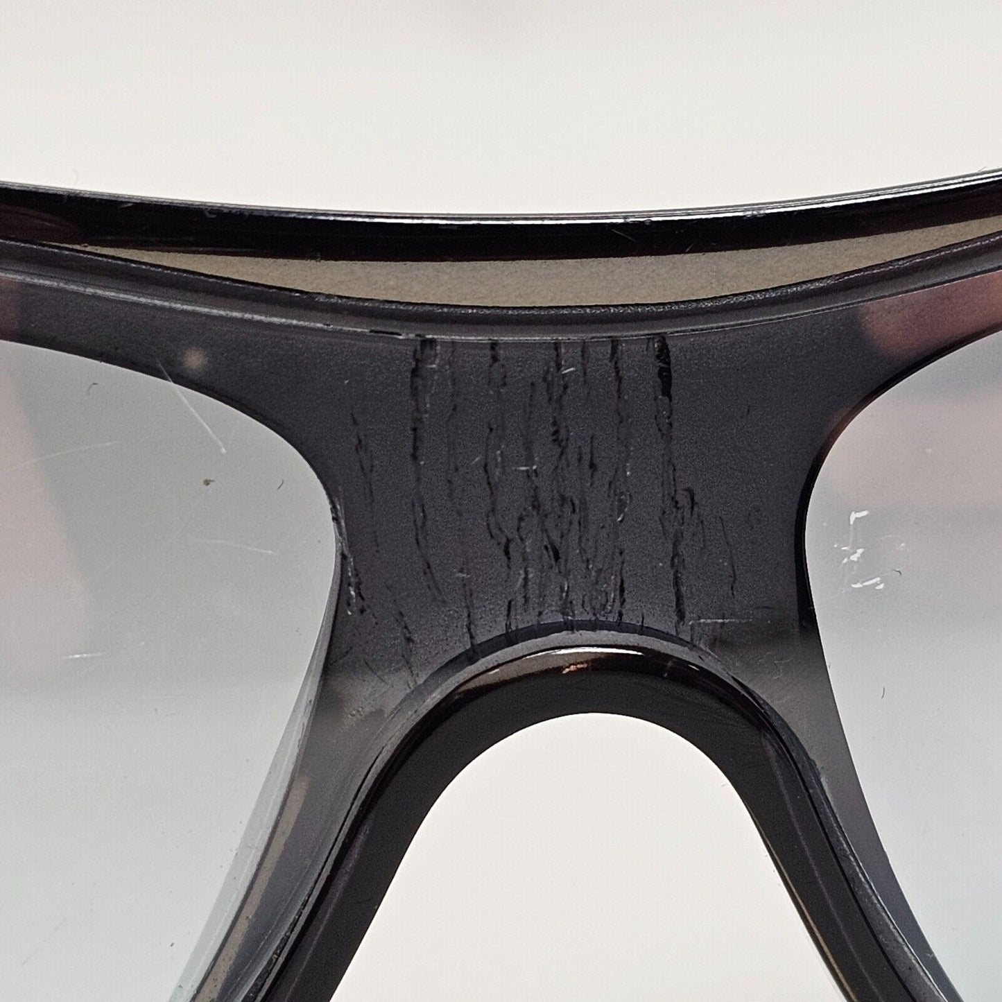 Gucci Sunglasses 1997 Vintage Grey Transparent Shield Visor GG 1462/S N03 091124
