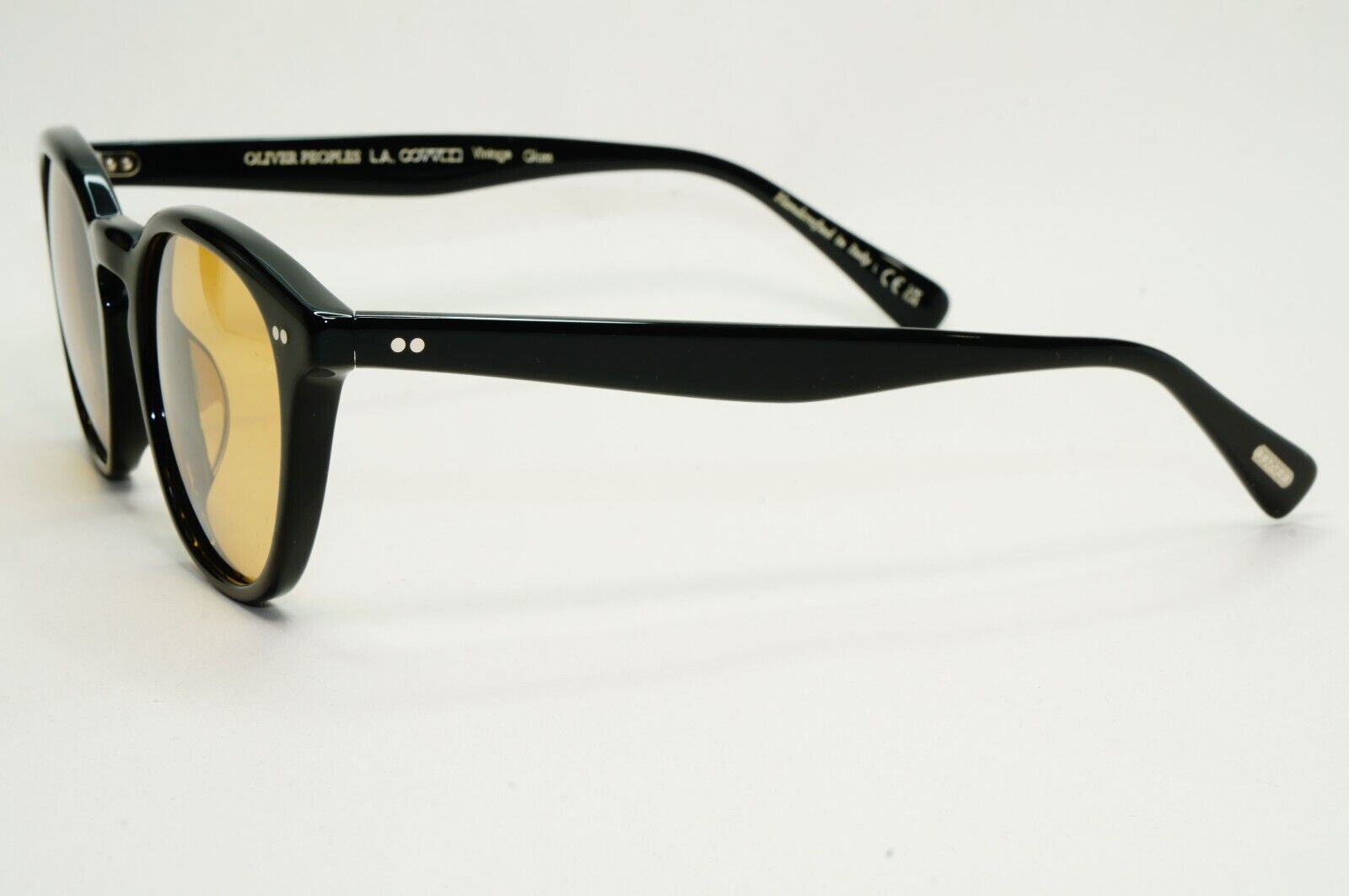 Oliver Peoples Desmon Sunglasses Black Yellow Mustard OV 5454SU 1005/0F 50mm