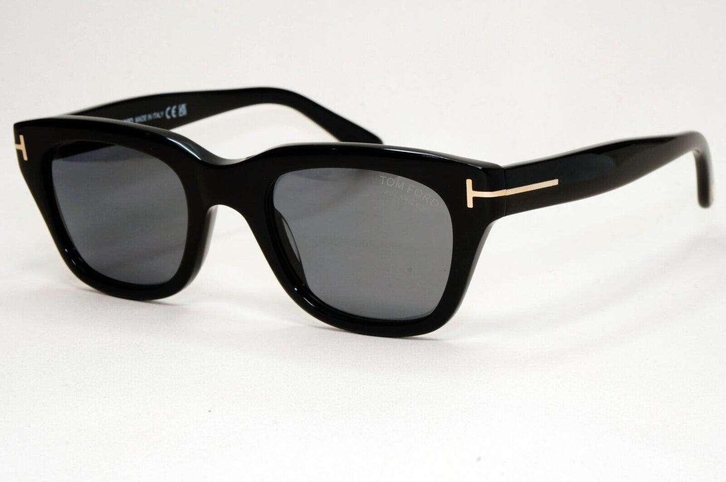 Tom Ford Sunglasses Snowdon Polarized Black Grey James Bond TF 237 FT0237 01D