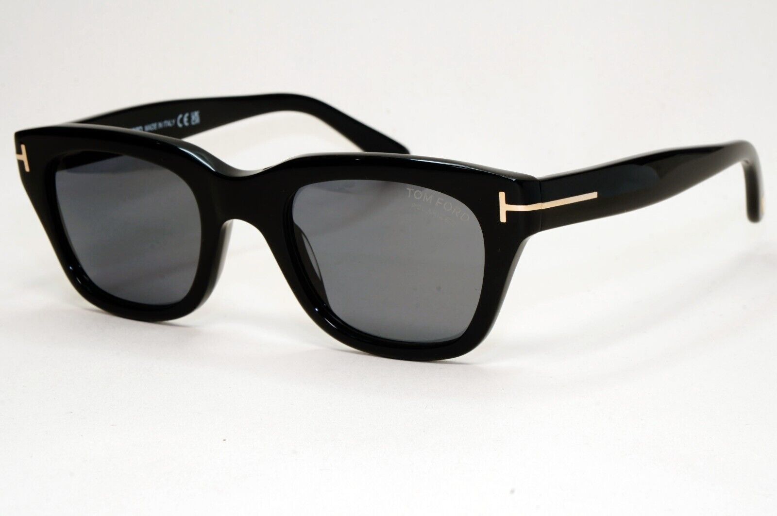 Tom Ford Sunglasses Snowdon Polarized Black Grey James Bond TF 237 FT0237 01D