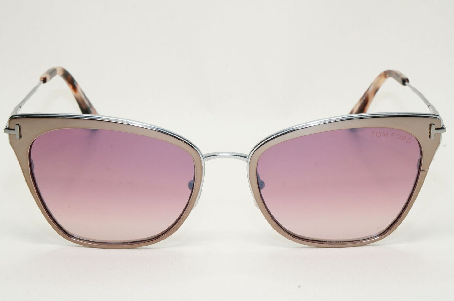 Tom Ford Sunglasses Faryn Titanium Ruthenium Bordeaux Red FT0843 TF 843 12U