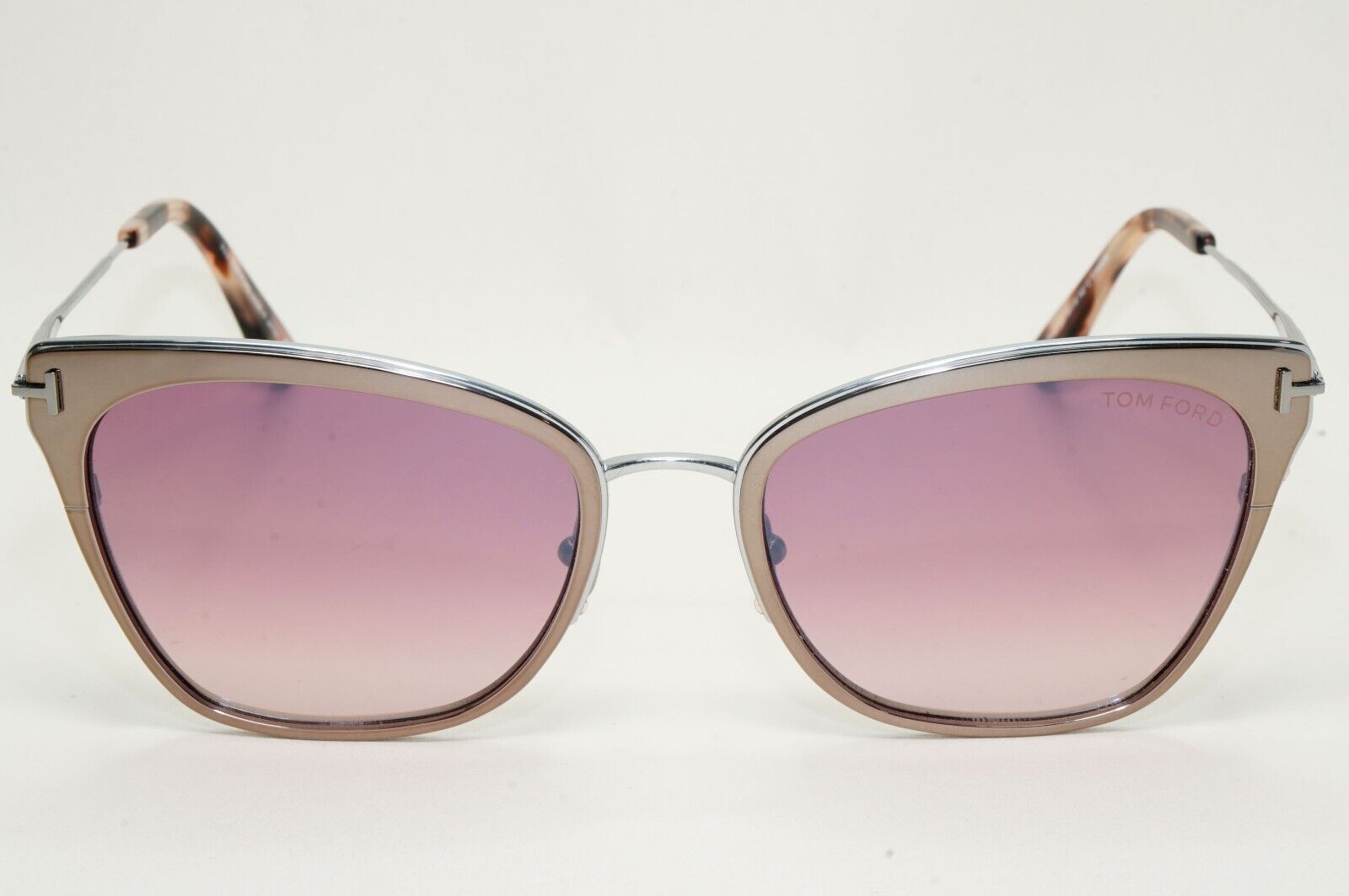 Tom Ford Sunglasses Faryn Titanium Ruthenium Bordeaux Red FT0843 TF 843 12U
