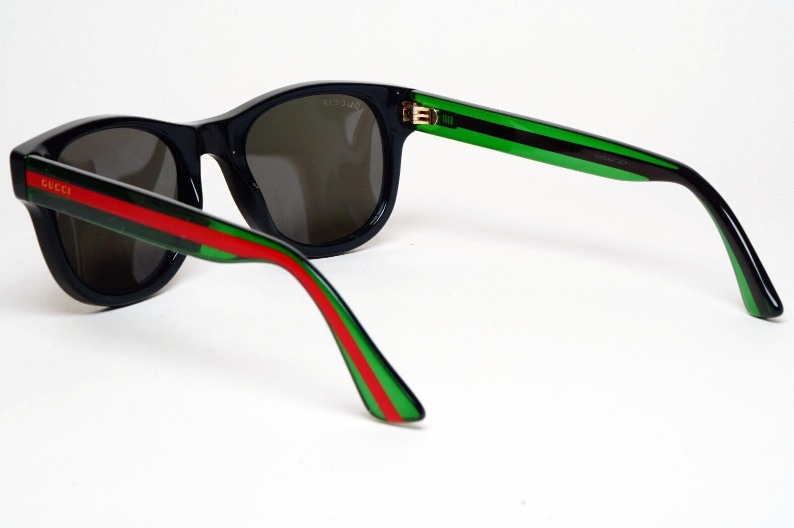 Gucci Sunglasses 2017 Polarized Black Green Red GG0003S 006 52mm 120125