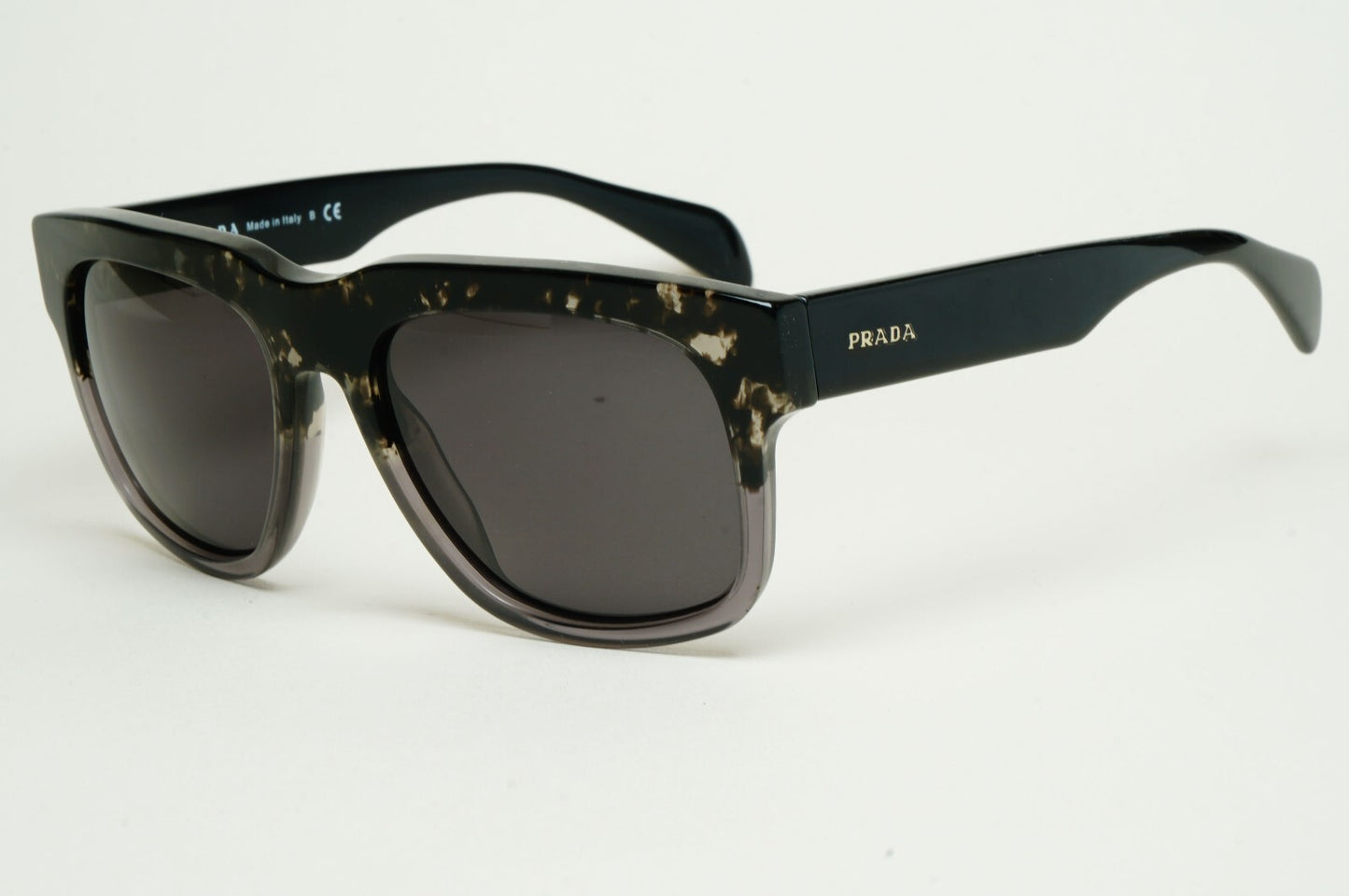 Prada Sunglasses 2013 Vintage Square Grey Black PR14QS SPR 14Q RO3-1A1 140325