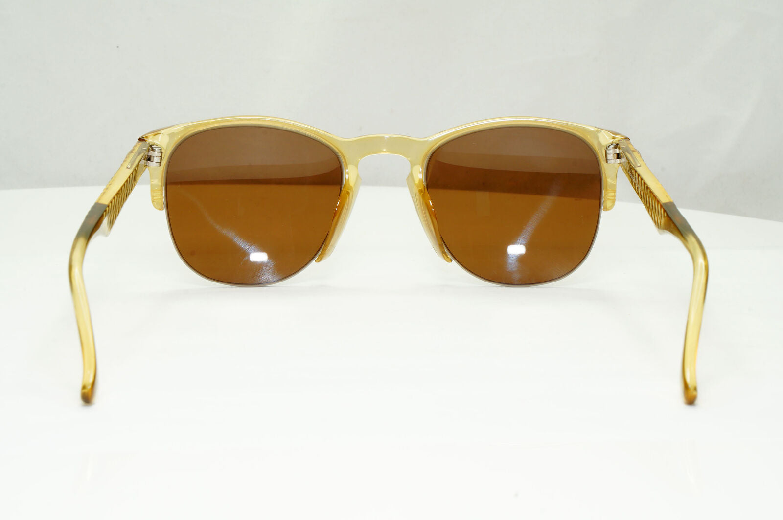 Dior 1990s Vintage Sunglasses Transparent Honey Brown Germany 2376 20 071222