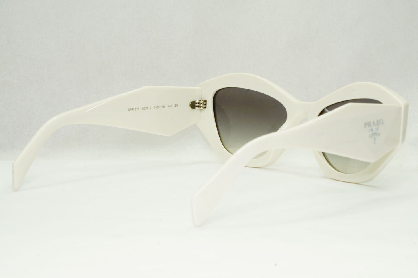 Prada Sunglasses Symbole White Grey Gradient PR07YS SPR 07Y 142-130