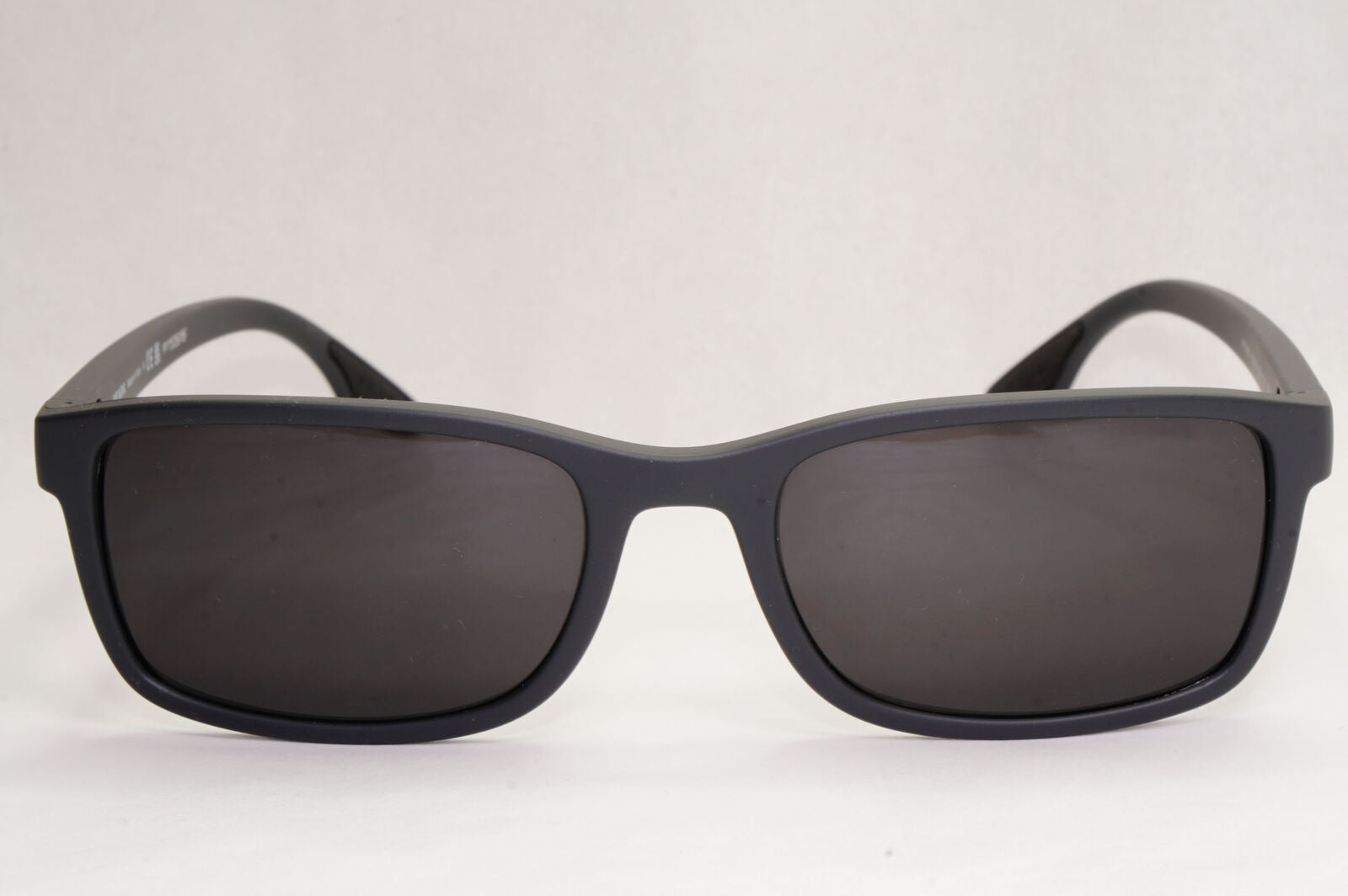 Prada Sunglasses Grey Rubber Matte Square Black PS09OV VPS 09O UFK-1O1 55mm