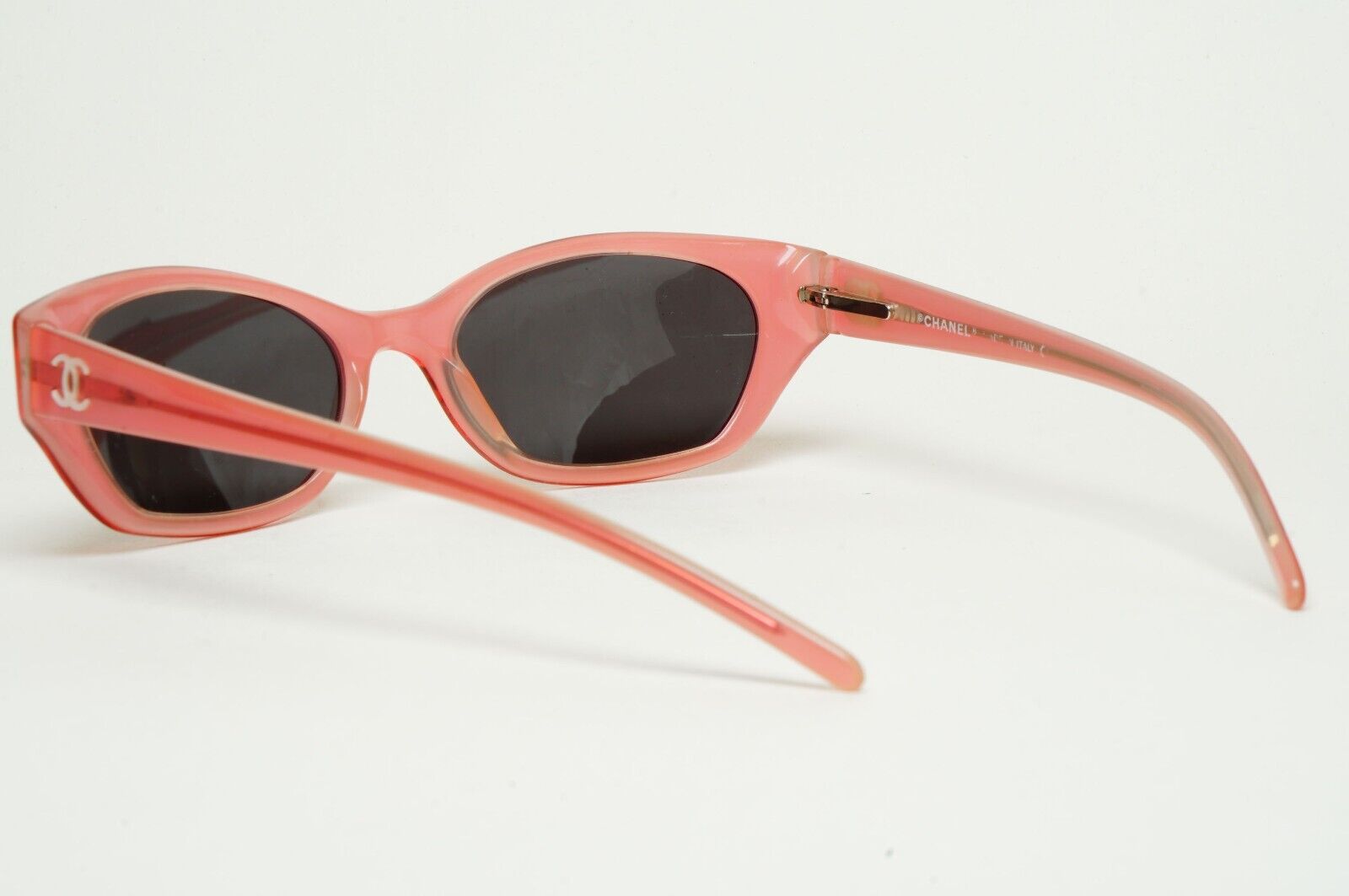 Chanel Sunglasses 2008 Vintage Pink Mother of Pearl Black 5075-H c.709/11 050225