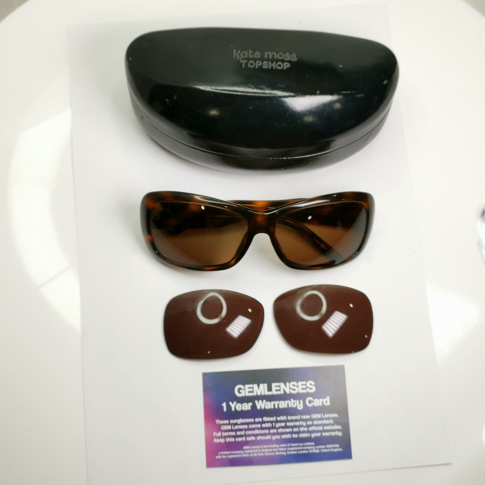 BVLGARI Sunglasses 2002 Vintage Brown Tortoise Square Gold 846 502/73 290122