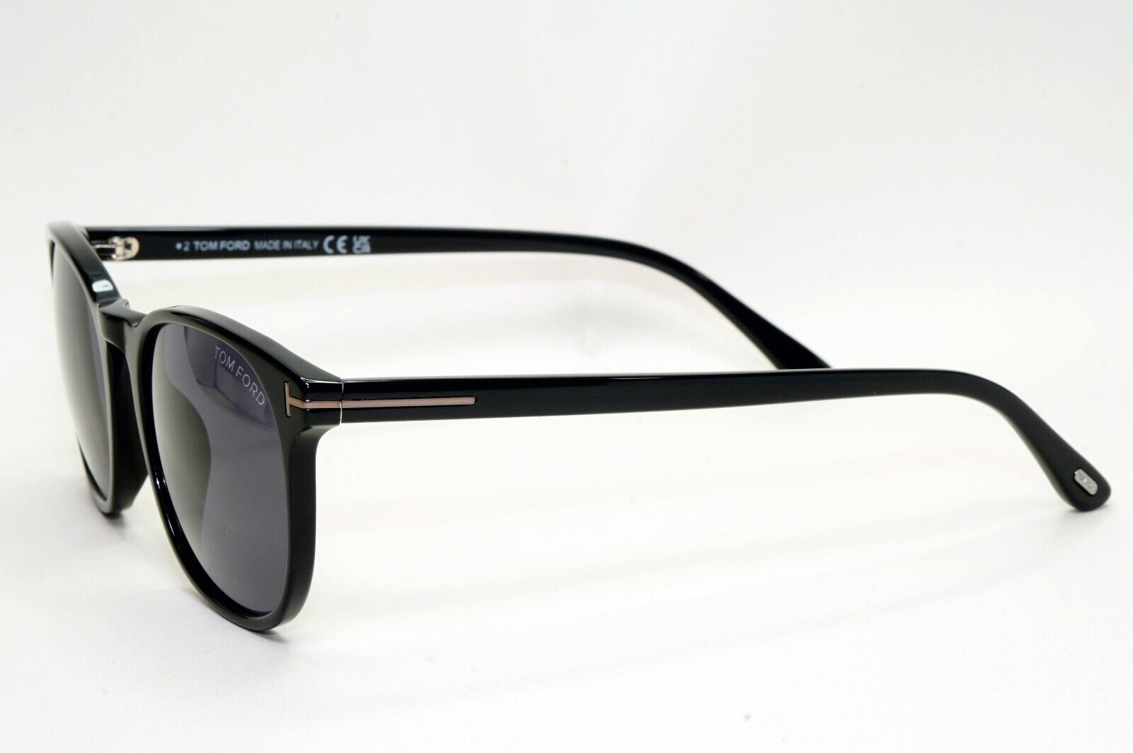 Tom Ford Sunglasses Ansel Black Glossy Square FT 0858-N TF 858-N 01A 51mm