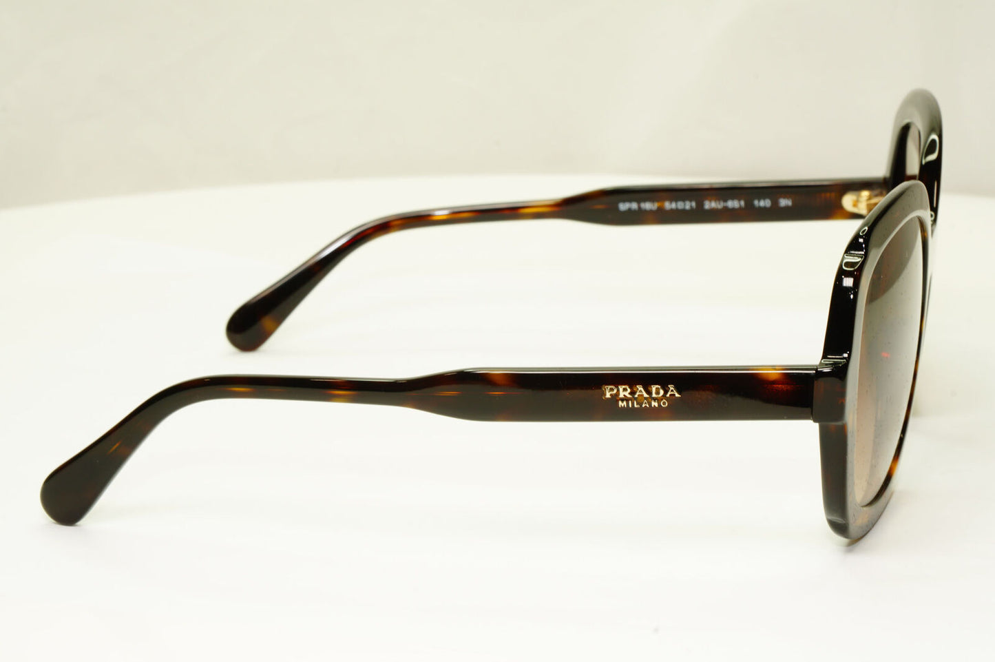 Prada Tortoise Milano Sunglasses Brown Gradient SPR SPR 16U 2AU-6S1 PR16US