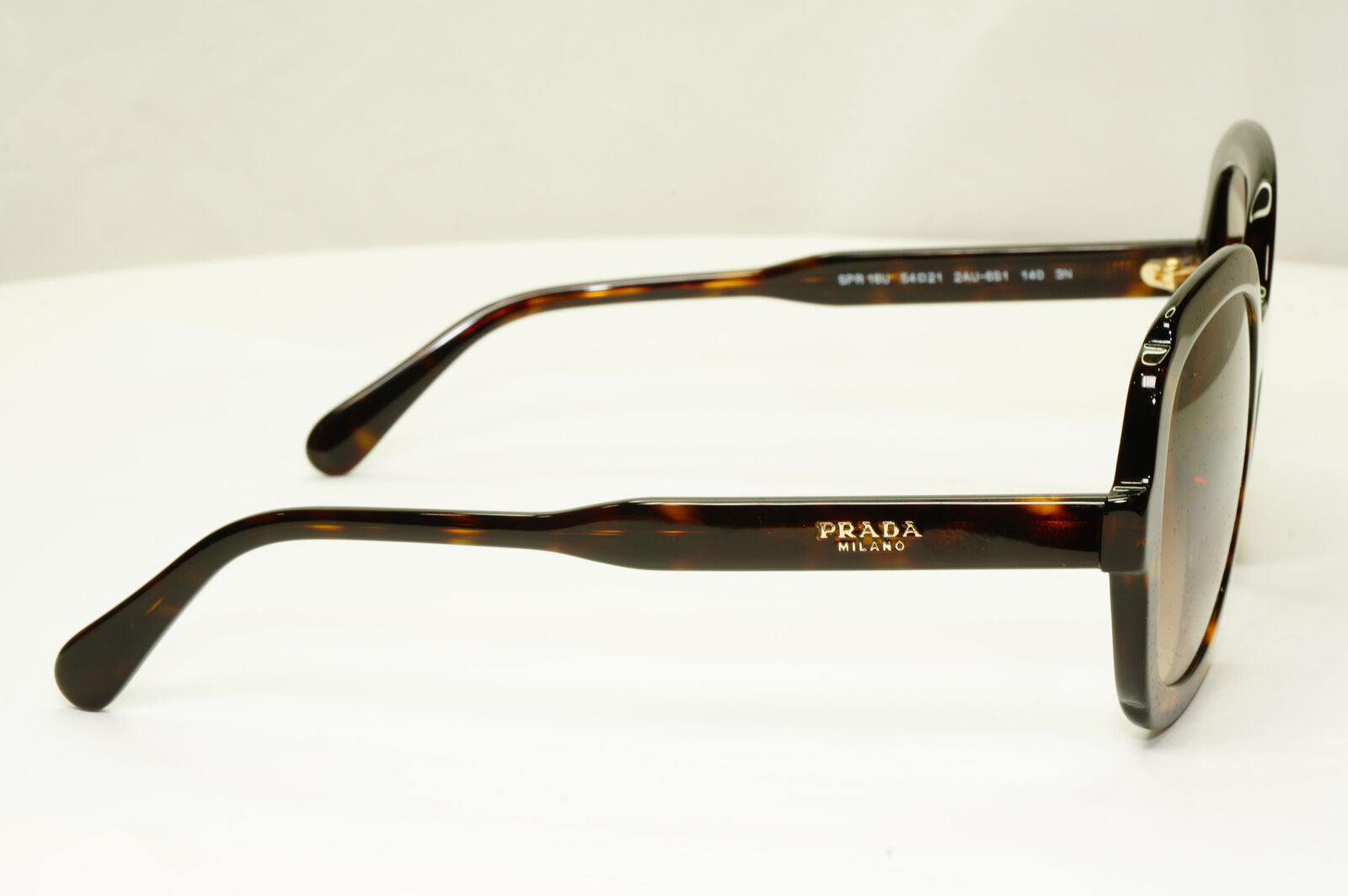 Prada Tortoise Milano Sunglasses Brown Gradient SPR SPR 16U 2AU-6S1 PR16US
