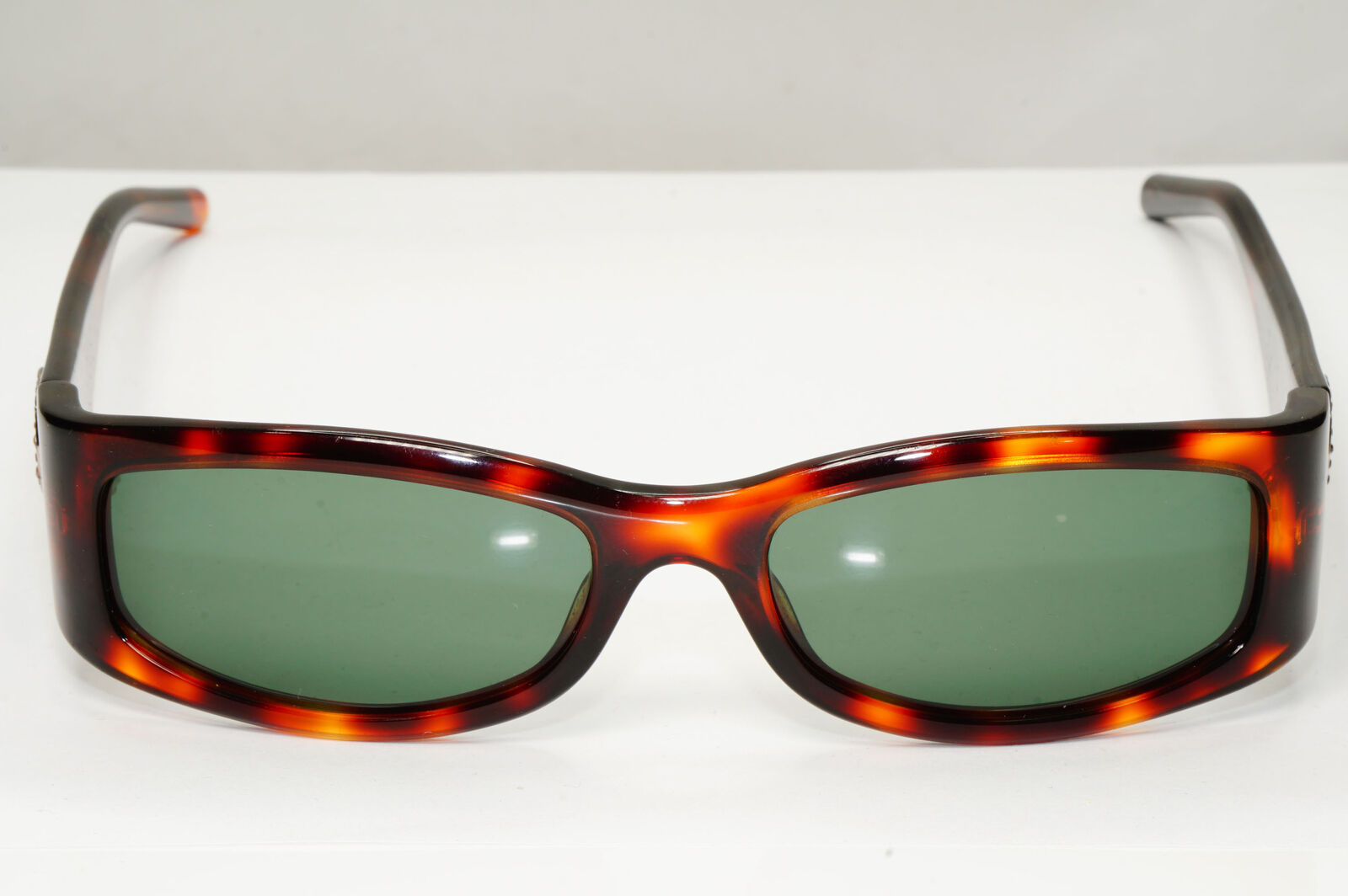Gucci 1999 Vintage Sunglasses Brown Green Tortoiseshell GG 2526/S 05D 071222
