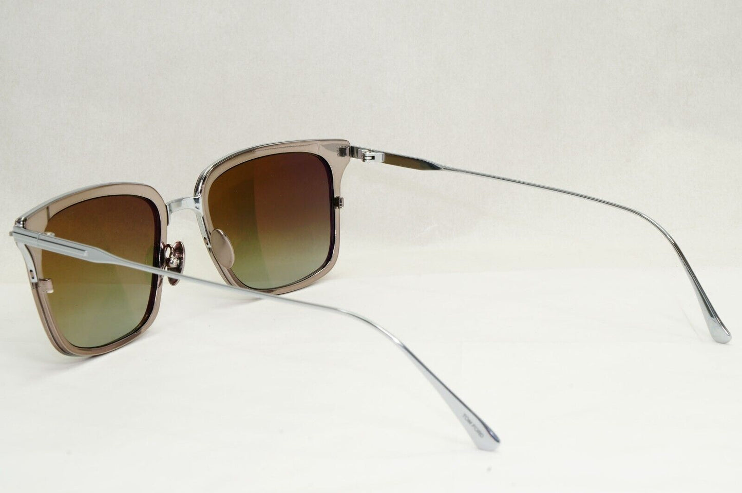 Tom Ford Sunglasses Hayden Titanium Ruthenium Grey FT0831 TF 831 12Q 54mm