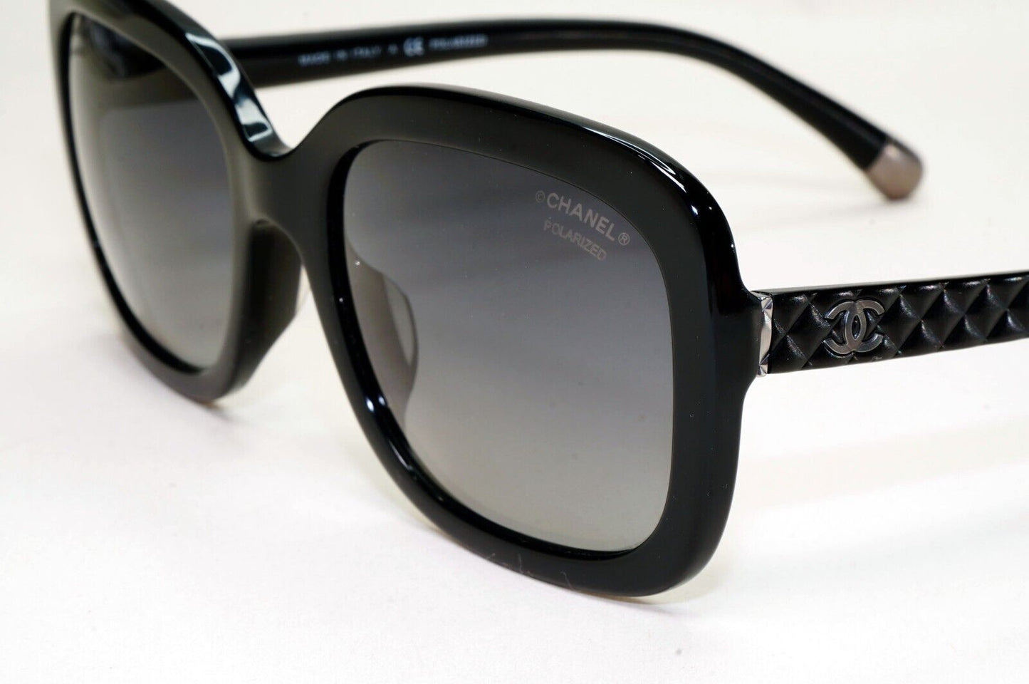 Chanel Sunglasses Black Polarised Square Grey Gradient 5329-A c.501/S8 171024