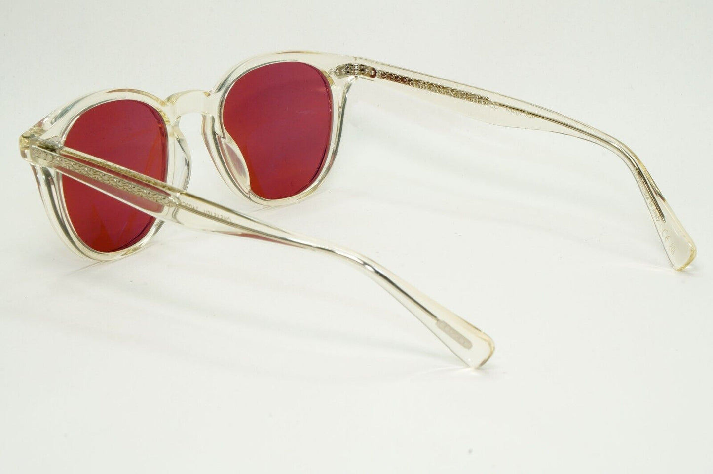 Oliver Peoples Desmon Sunglasses Transparent Yellow Bordo OV 5454SU 1692/C5 50mm