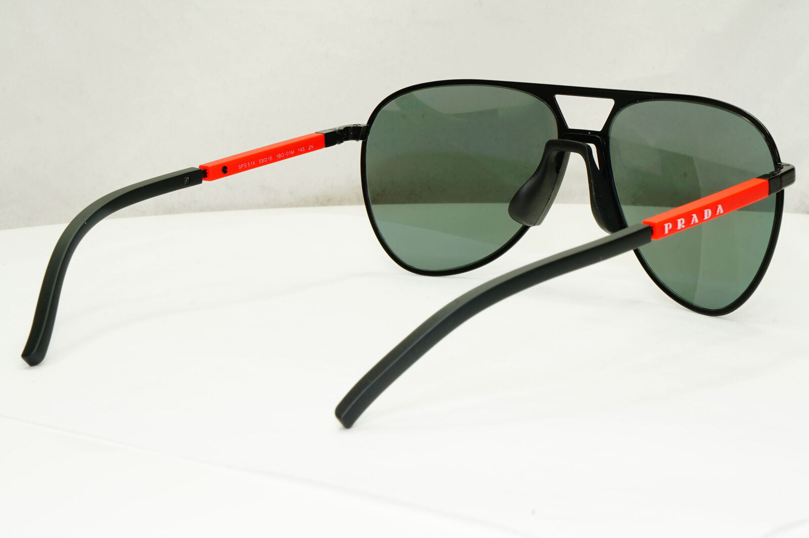 Prada Sunglasses Pilot Mirror Grey Blue Red Chameleon PS51XS SPS 51X 1BO-01M