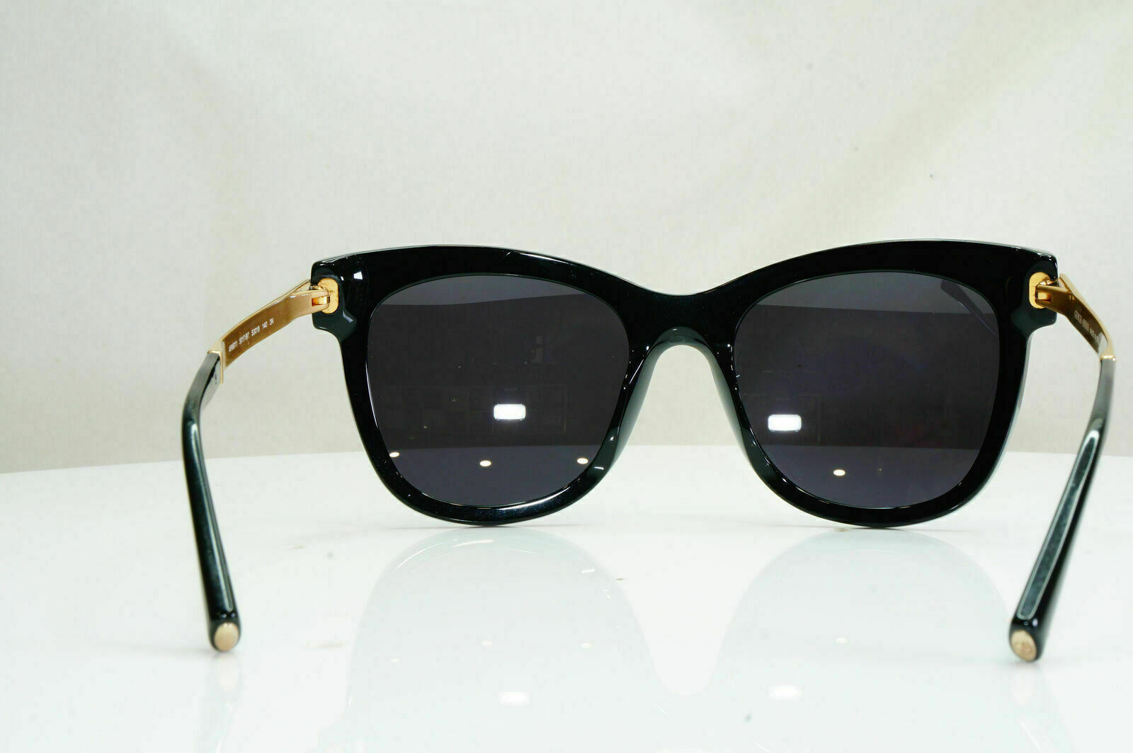 Authentic GIORGIO ARMANI Sunglasses Gold Square BLACK AR 8011 5017/87 27006