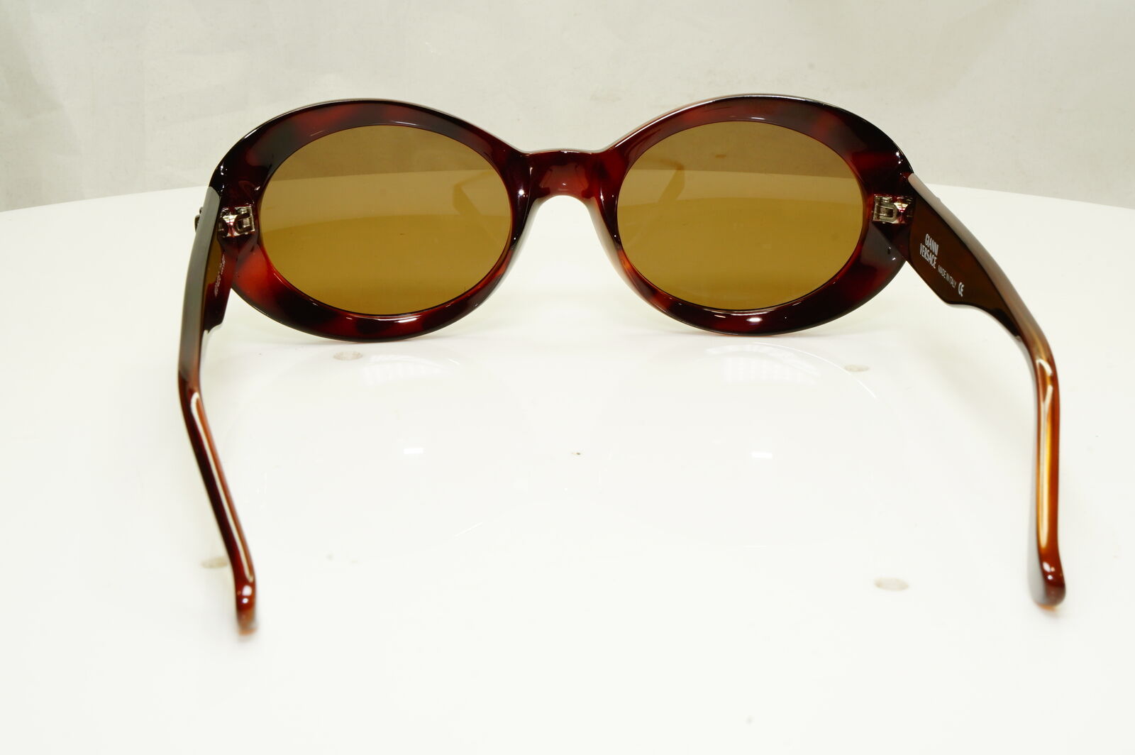 Gianni Versace 1996 Womens Vintage Brown Havana Sunglasses MOD 403/G COL 900