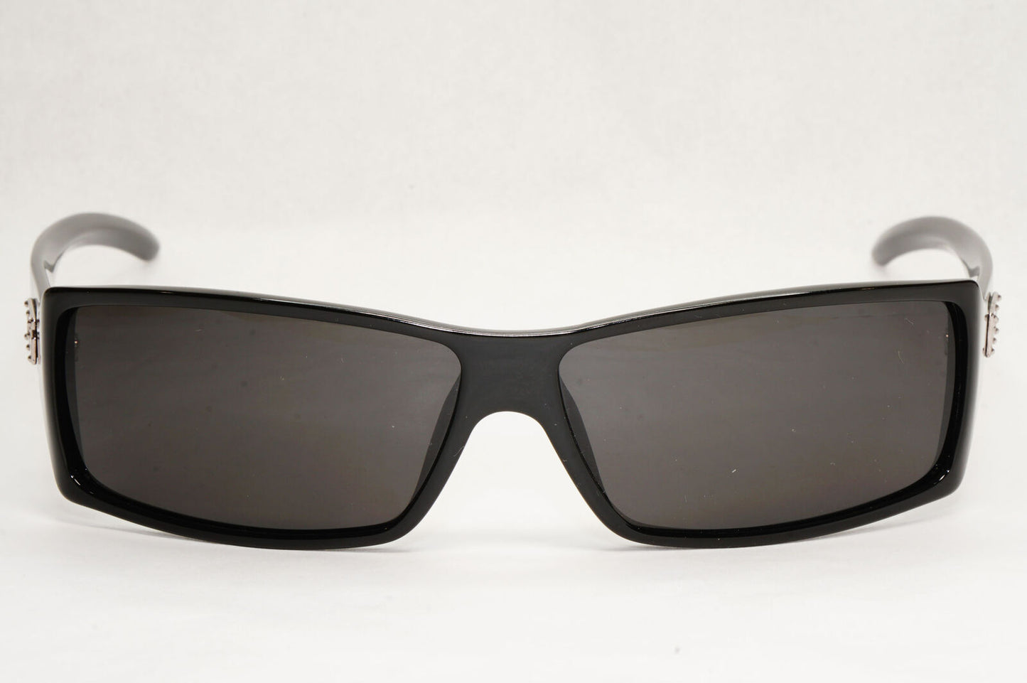 Gucci Sunglasses 1999 Vintage Black Rectangle Wrap Retro GG 2515/S 584 191223