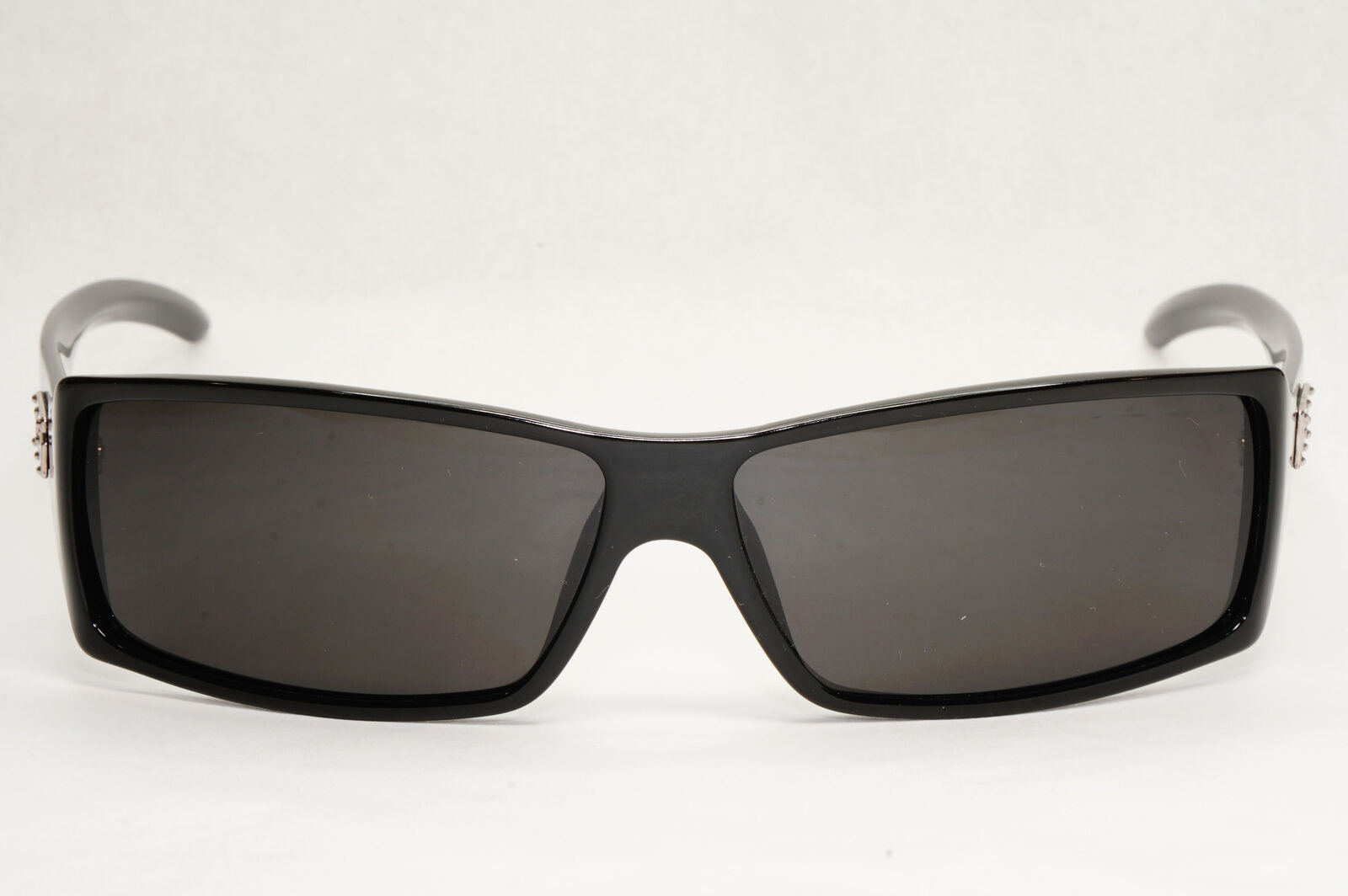 Gucci Sunglasses 1999 Vintage Black Rectangle Wrap Retro GG 2515/S 584 191223