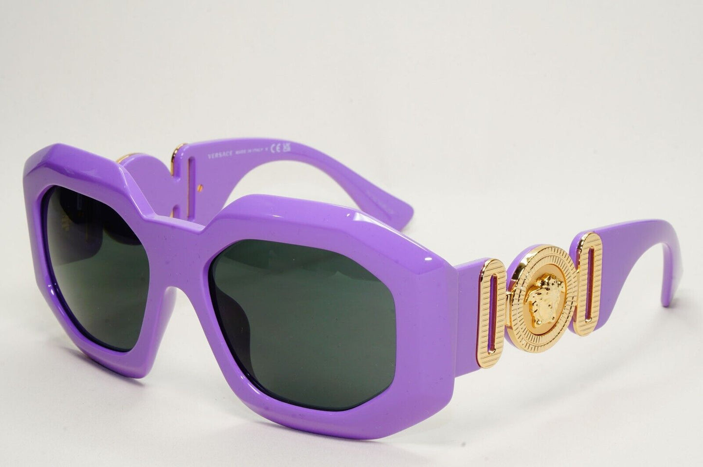 Versace Sunglasses Oversized Medisa Lilac Purple Grey MOD VE 4424U 5366/87 56mm