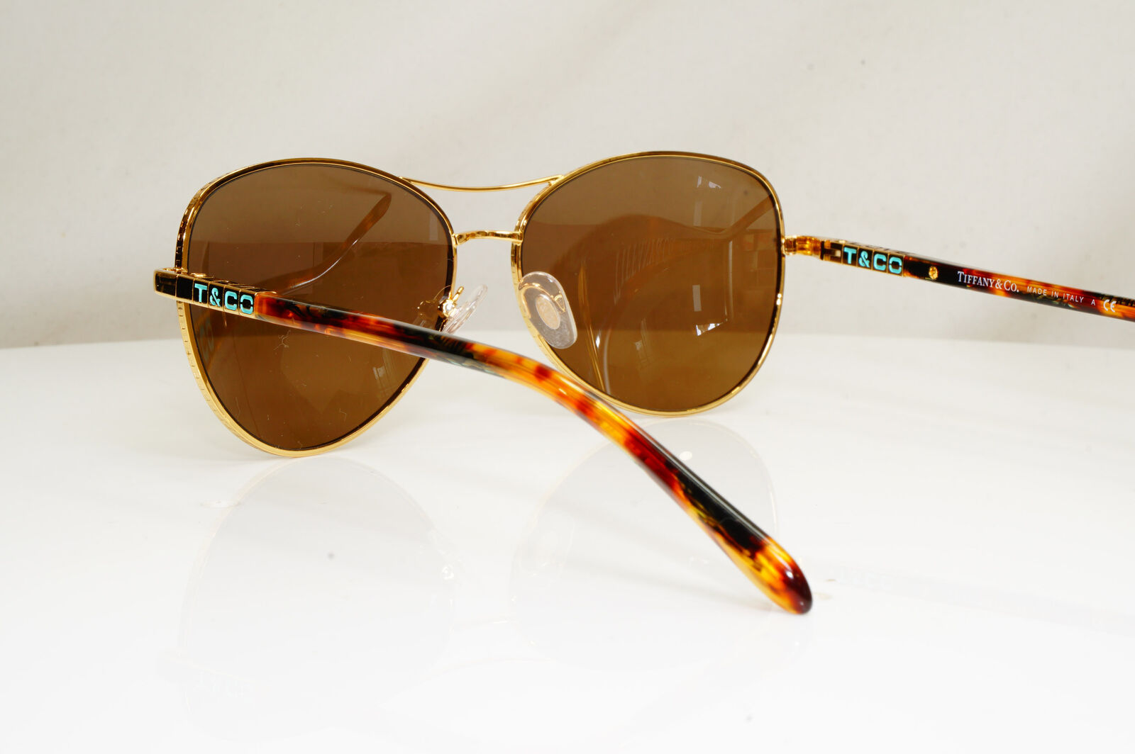Authentic TIFFANY & CO Vintage Sunglasses Pilot LOVE TF 3041 6002/3B 29500