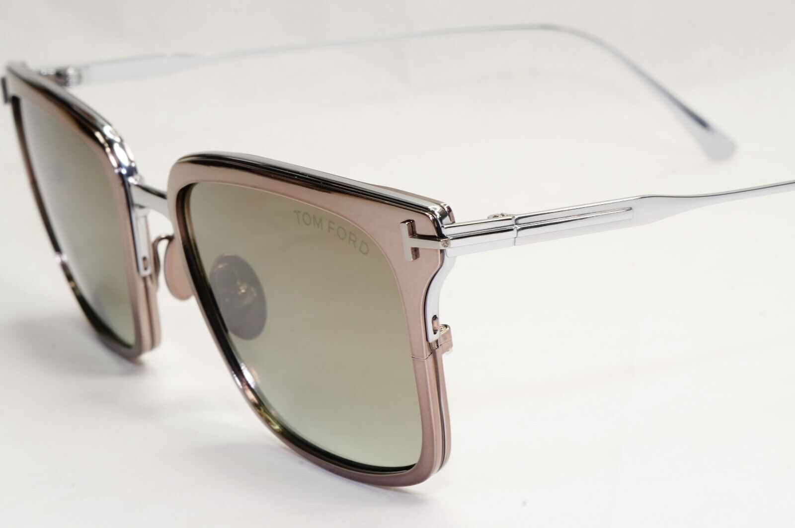 Tom Ford Sunglasses Hayden Titanium Ruthenium Grey FT0831 TF 831 12Q 54mm