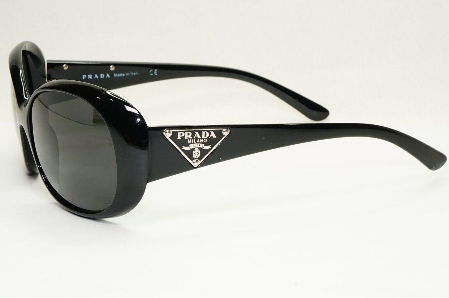 Prada Sunglasses 2010 Triangle Logo Black PR27LS SPR 27L 1AB-3M1 111223