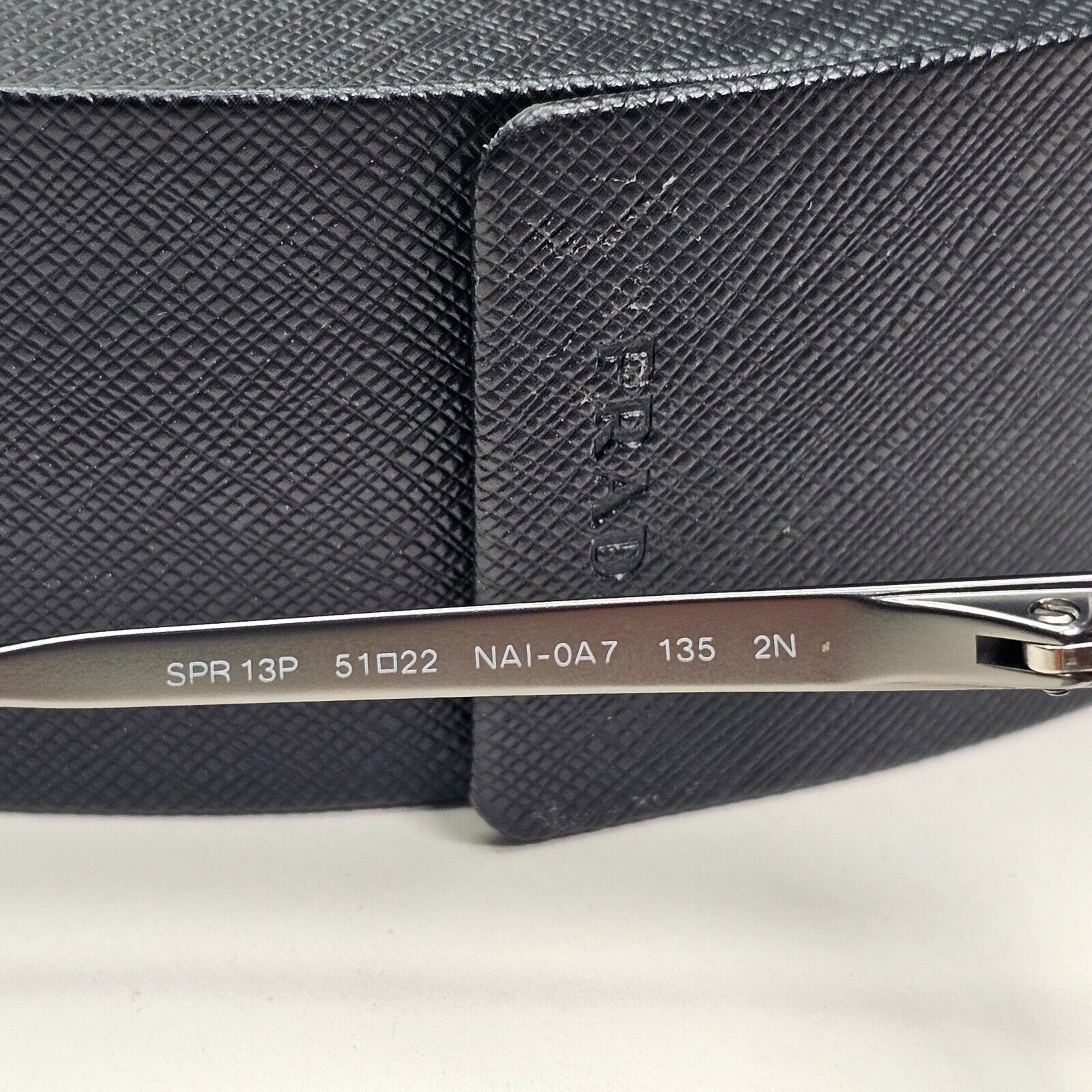 Prada Sunglasses 2013 Vintage Square Black Brown PR13PS SPR 13P NAI-0A7 050824
