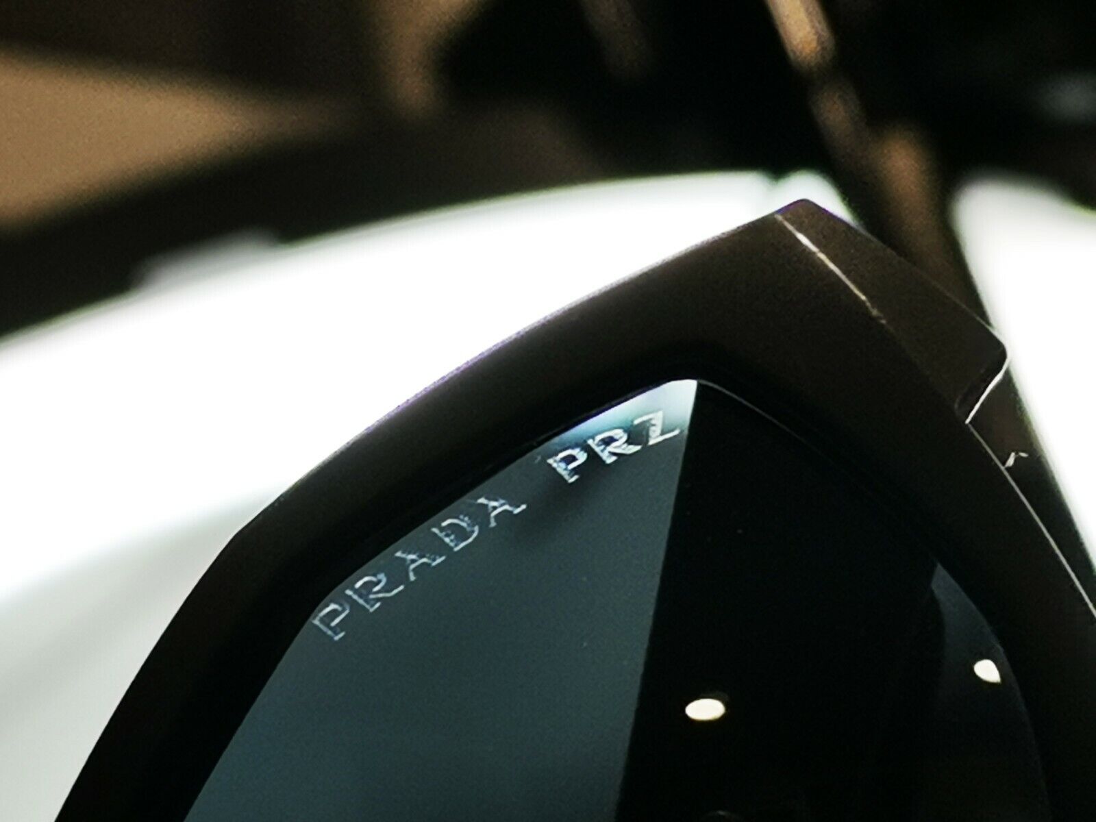 Authentic PRADA SS19 Mens Polarized Boxed Sunglasses Black SPS 04U 1BO-5Z1 27451