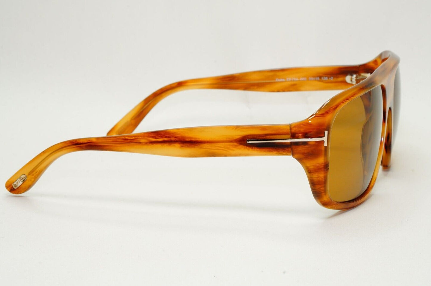 Tom Ford Sunglasses Duke Brown Tortoise Sqaure Navigator FT0754 TF 754 56E 59mm