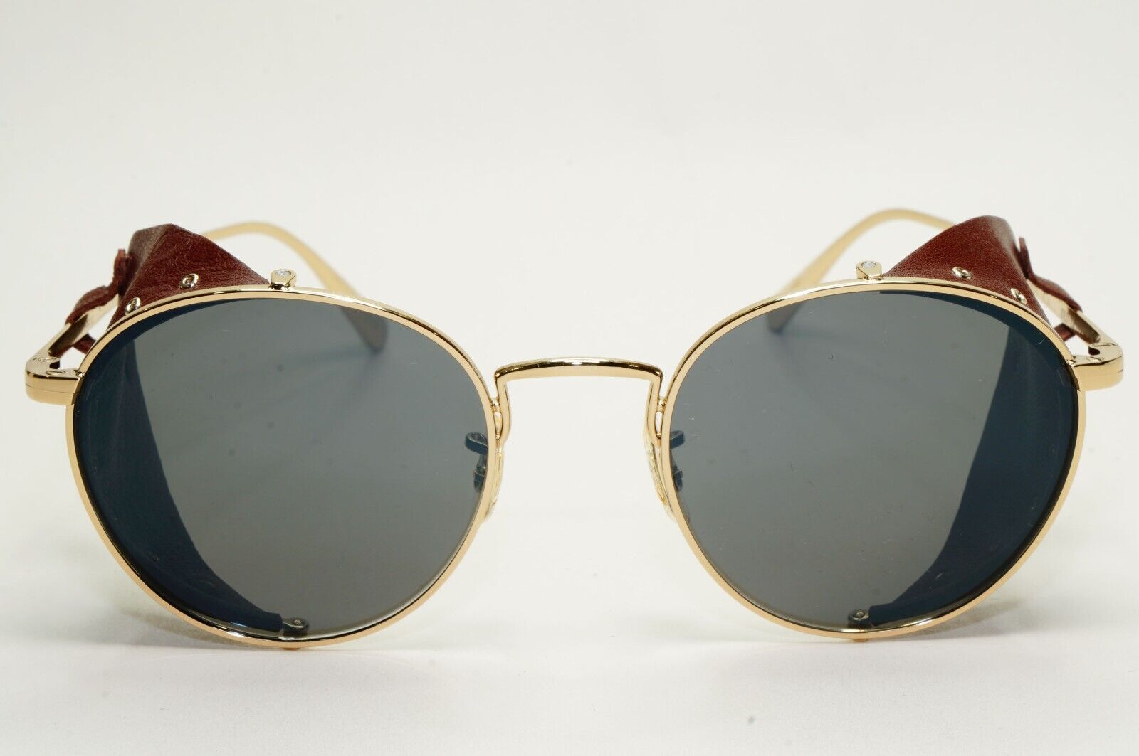 Oliver Peoples Sunglasses Cesarino-L Gold Grey Side Shields OV 1323S  5145/R5