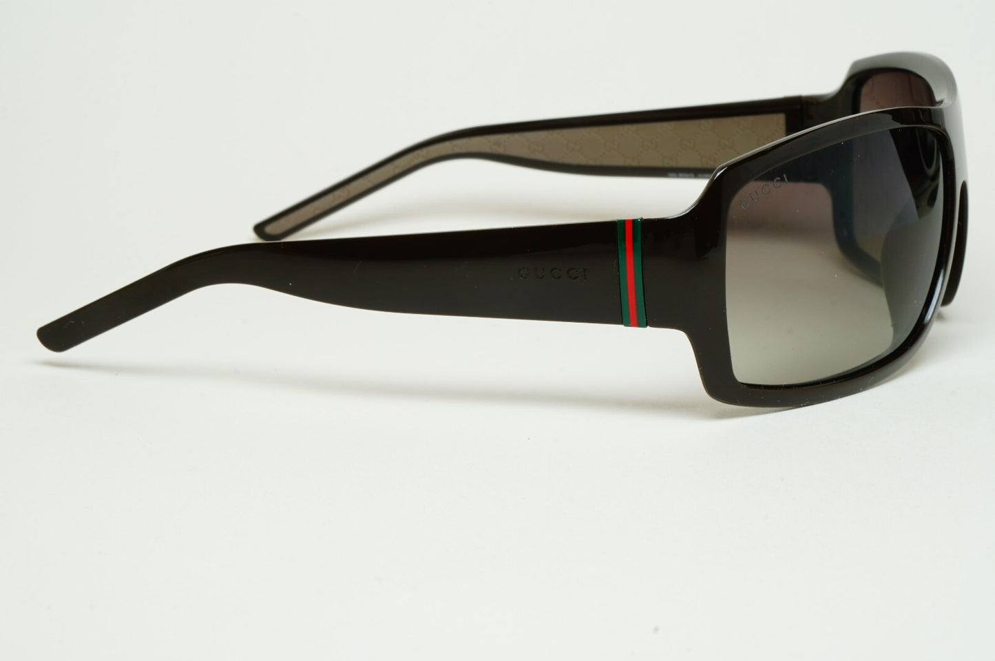 Gucci Sunglasses 2007 Vintage Dark Brown Wrap Gradient GG 1012/S COKDB 140325