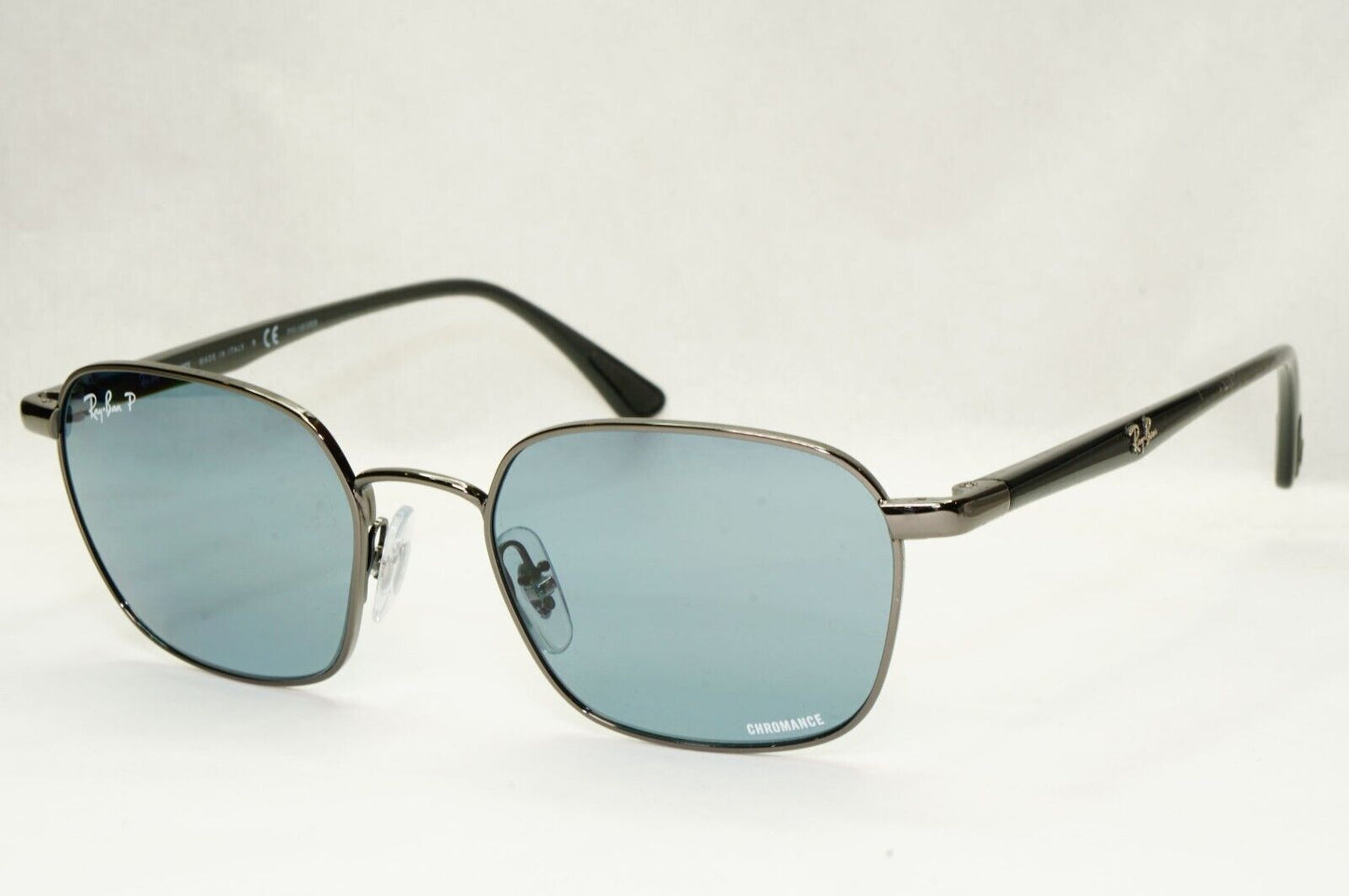 Ray-Ban Sunglasses Polarized Chromance Gunmetal Grey Blue RB 3664-CH 004/BA 50mm